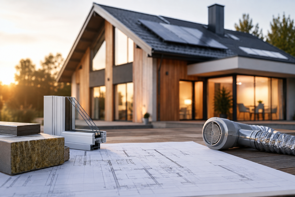 Blueprints and Sustainable Home Design