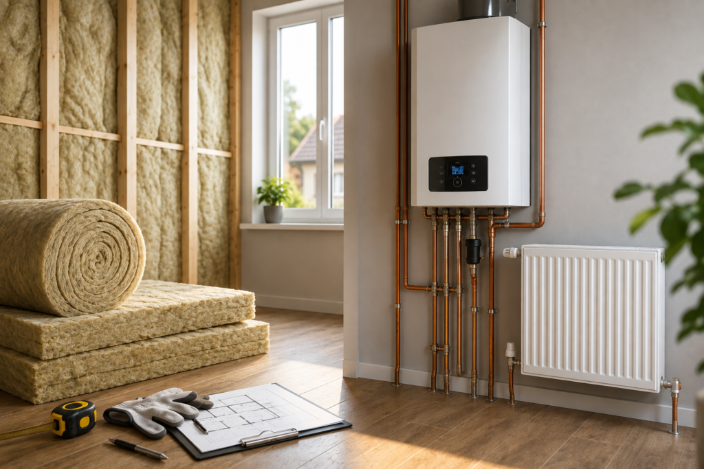 Home Energy Upgrade and Heating Setup