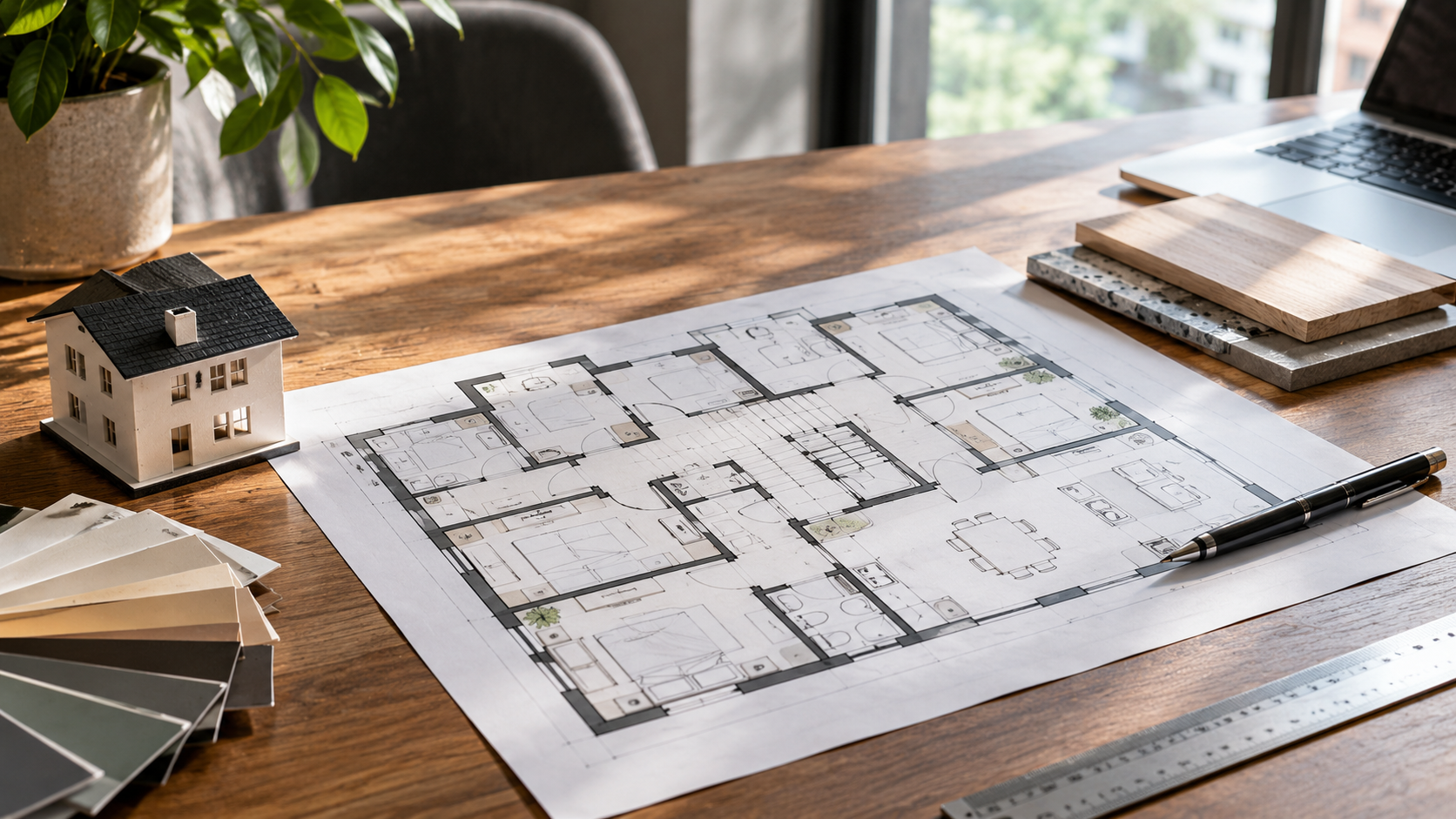 Architectural Floor Plan Workspace