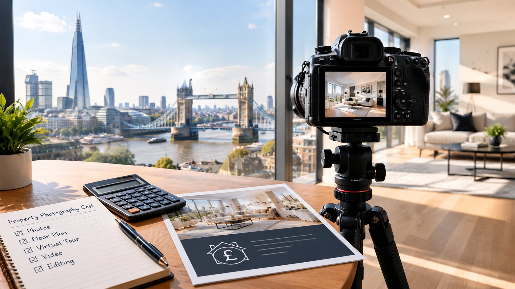 London Property Photography Setup