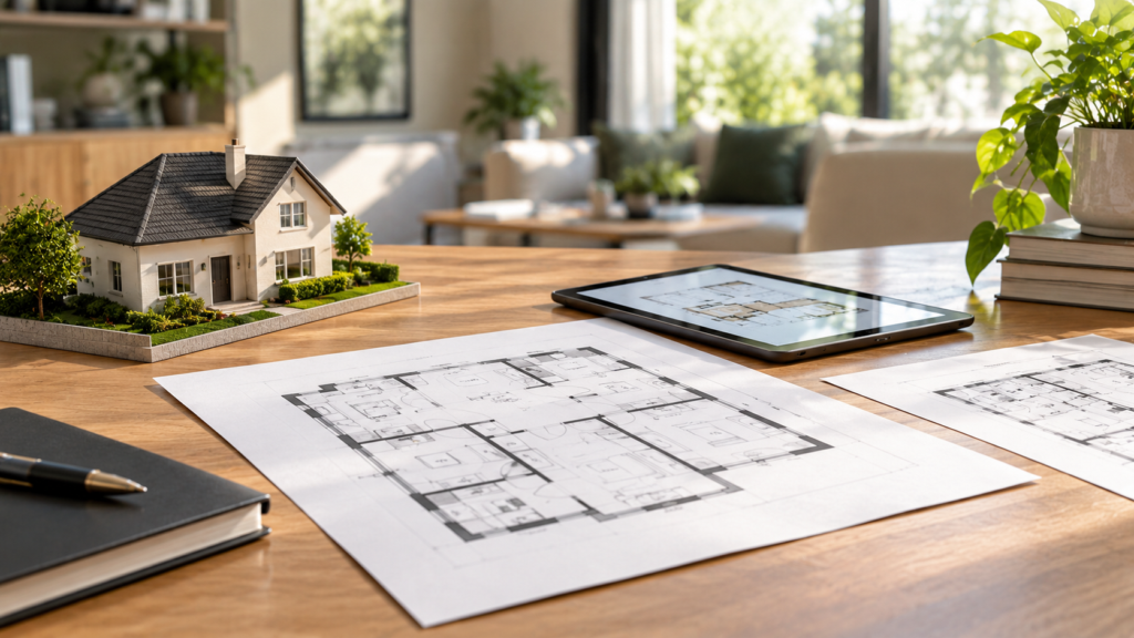 Modern Home Planning Workspace