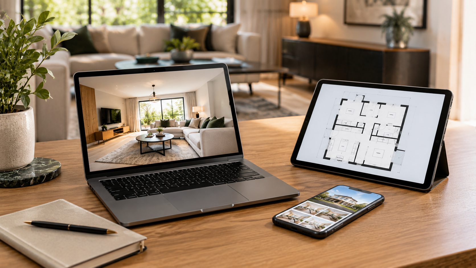 Modern Real Estate Workspace